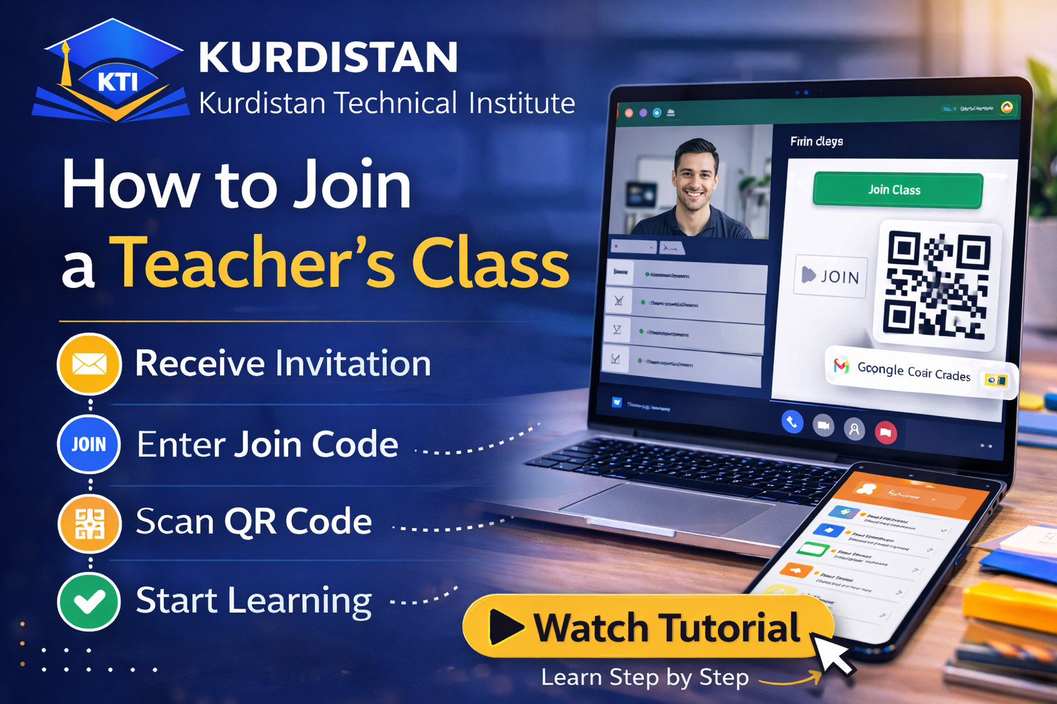 How to join teacher  class.