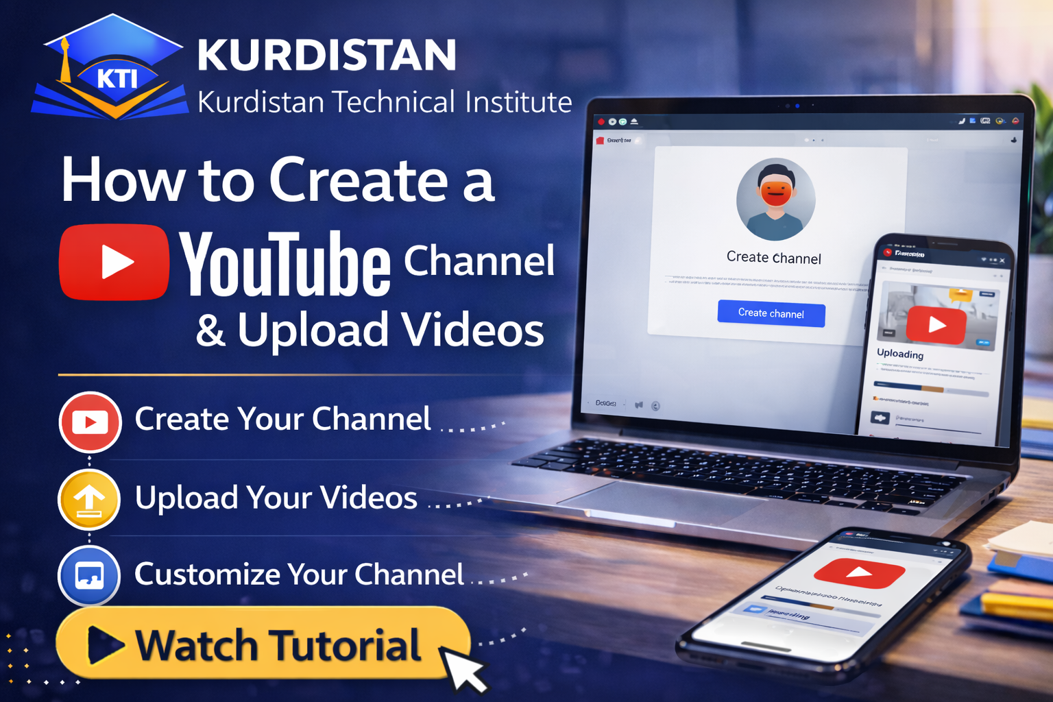 YouTube Channel Creation & Video Upload Tutorial.
